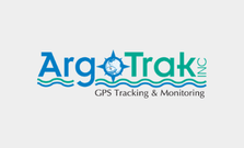 ArgTrak GPS Tracking & Monitoring logo with blue and teal text and a compass/star symbol.