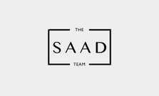 Logo for The Saad Team: a black outlined rectangle with THE SAAD TEAM text inside.